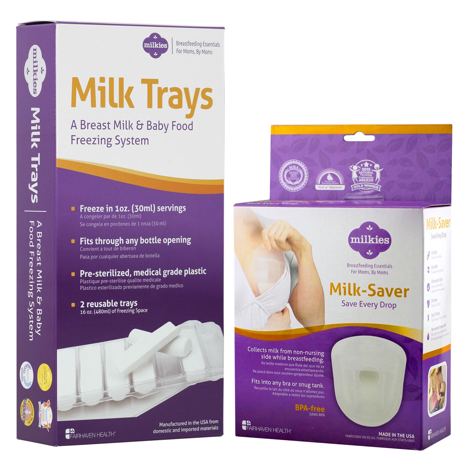 Milkies Milk-Saver: Collects Leaking Breast Milk as You Nurse