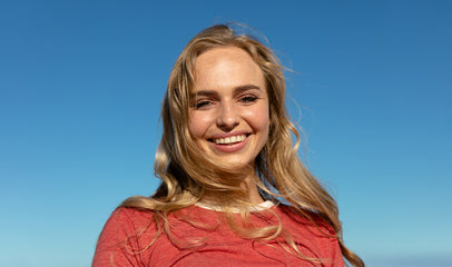 healthy ttc woman smiling