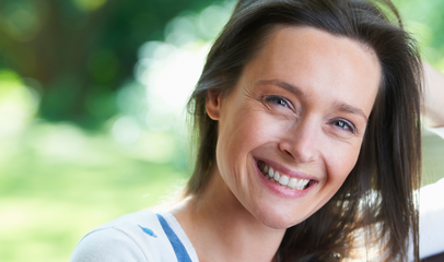 smiling woman