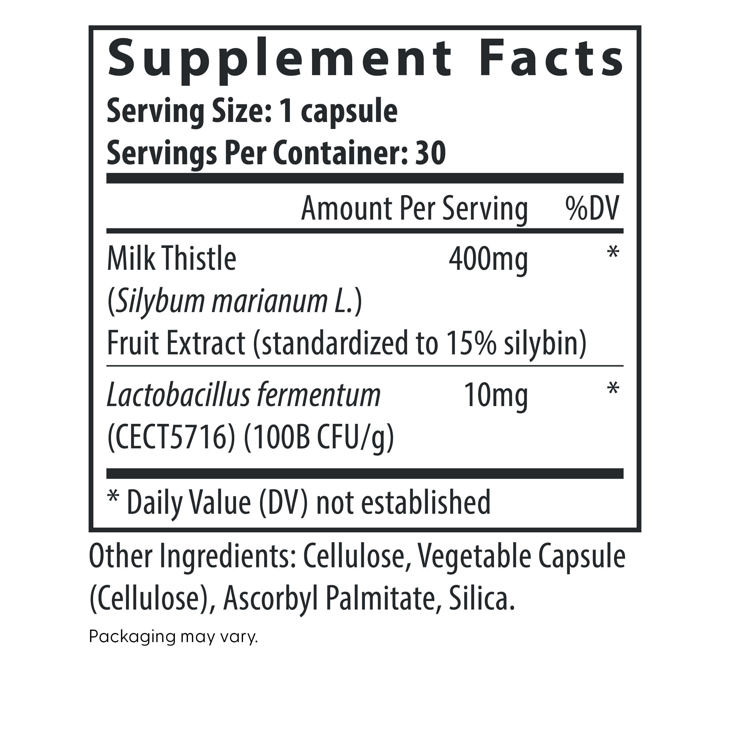 Fairhaven Health Complete Lactation Support supplement facts.