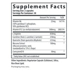 Fairhaven Health MotilityBoost supplement facts.