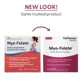 Myo-Folate Drink for Fertility new look, same trusted product.