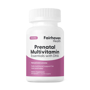 Fairhaven Health Prenatal Multivitamin Essentials with DHA.