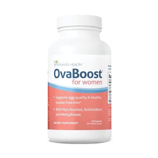 OvaBoost for Women - supports egg quality and health ovarian function.
