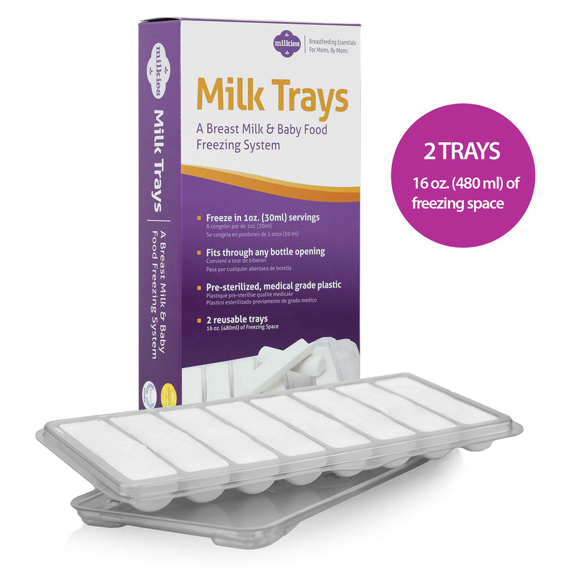 Milk Trays - Breast Milk and Food Storage Freezing System