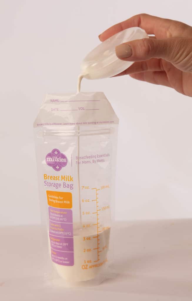 Momcozy Breastmilk Storage Bags 50 ct, Disposable Temp-Sensing Milk Freezer Bags 6oz/180ml, White