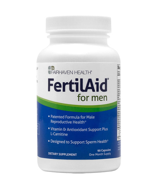 Boost Sperm Count with FertilAid for Men - Now with Methylfolate ...