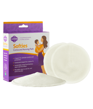 Milkies Softies Contoured Nursing Pads